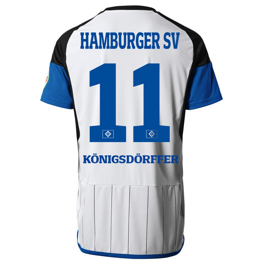 Niño Camiseta Ransford Königsdörffer #11 Blanco 1ª Equipación 2023/24 La Camisa Argentina