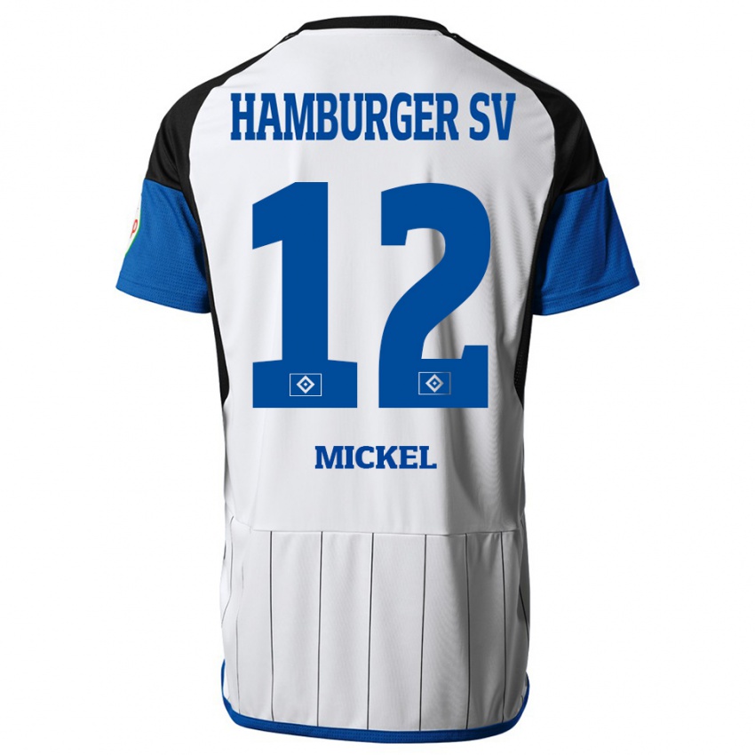 Niño Camiseta Tom Mickel #12 Blanco 1ª Equipación 2023/24 La Camisa Argentina