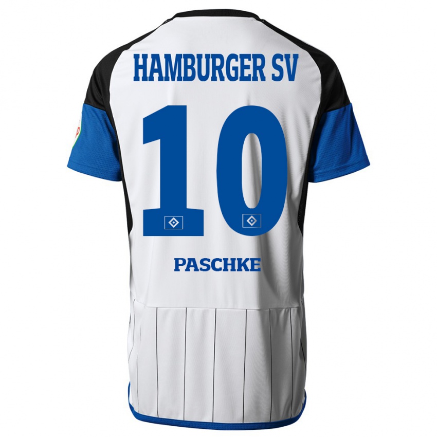 Niño Camiseta Felix Paschke #10 Blanco 1ª Equipación 2023/24 La Camisa Argentina