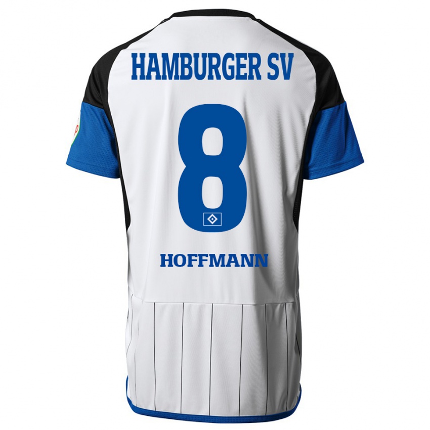 Niño Camiseta Nick Hoffmann #8 Blanco 1ª Equipación 2023/24 La Camisa Argentina