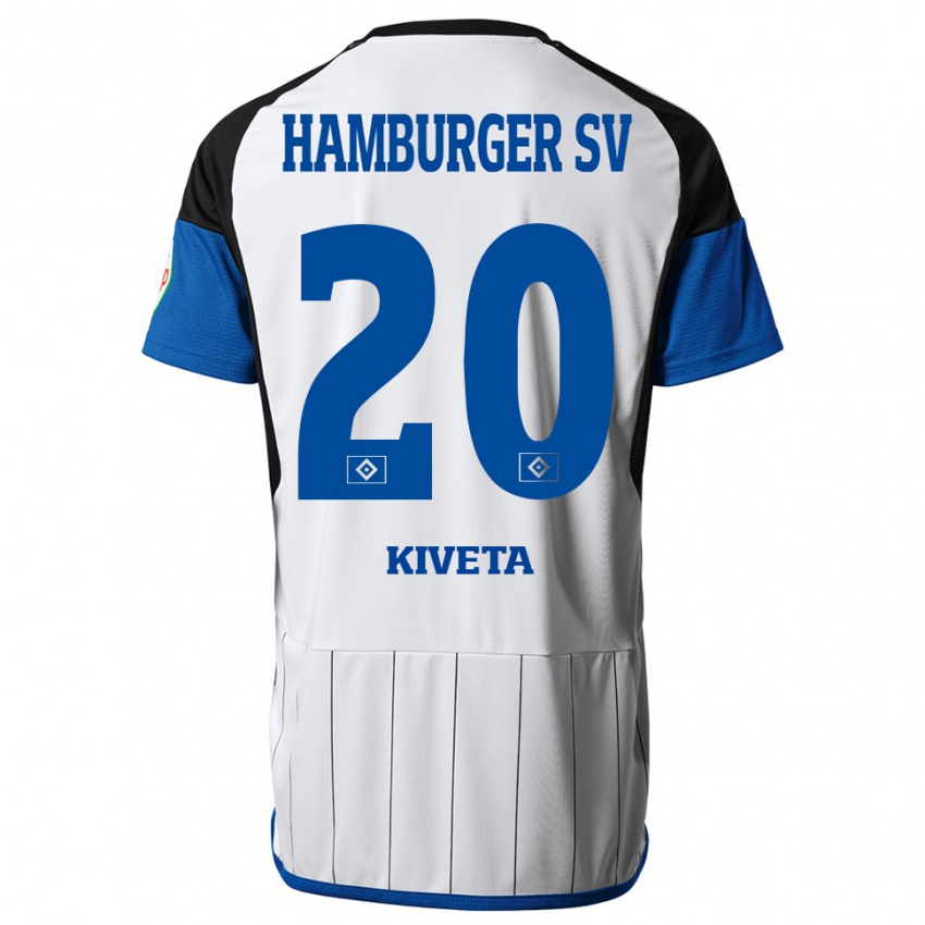 Niño Camiseta Glory Kiveta #20 Blanco 1ª Equipación 2023/24 La Camisa Argentina