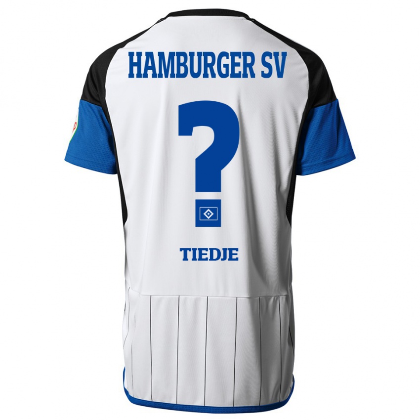 Niño Camiseta Patrick Tiedje #0 Blanco 1ª Equipación 2023/24 La Camisa Argentina