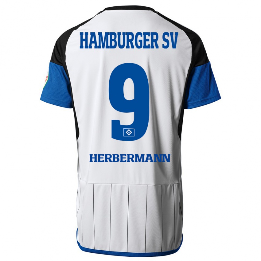 Niño Camiseta Kevin Herbermann #9 Blanco 1ª Equipación 2023/24 La Camisa Argentina