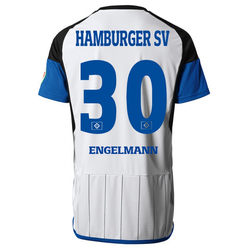 Niño Camiseta Timon Engelmann #30 Blanco 1ª Equipación 2023/24 La Camisa Argentina