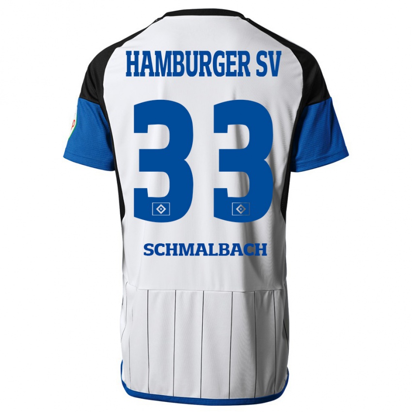 Niño Camiseta Sebastian Schmalbach #33 Blanco 1ª Equipación 2023/24 La Camisa Argentina