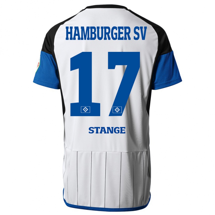 Niño Camiseta Otto Stange #17 Blanco 1ª Equipación 2023/24 La Camisa Argentina