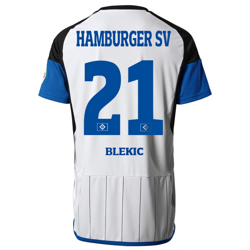 Niño Camiseta Romeo Blekic #21 Blanco 1ª Equipación 2023/24 La Camisa Argentina