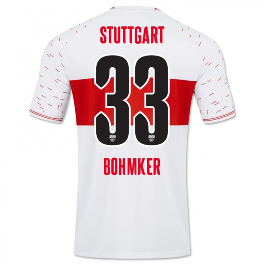 Niño Camiseta Finn Böhmker #33 Blanco 1ª Equipación 2023/24 La Camisa Argentina