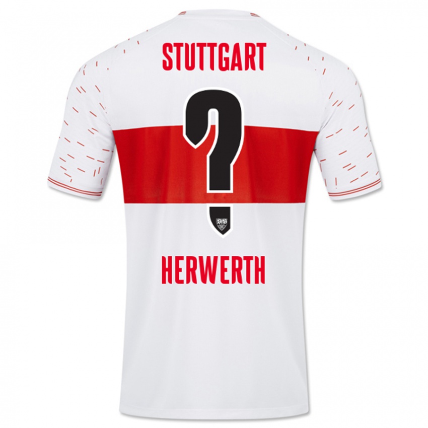 Niño Camiseta Maximilian Herwerth #0 Blanco 1ª Equipación 2023/24 La Camisa Argentina