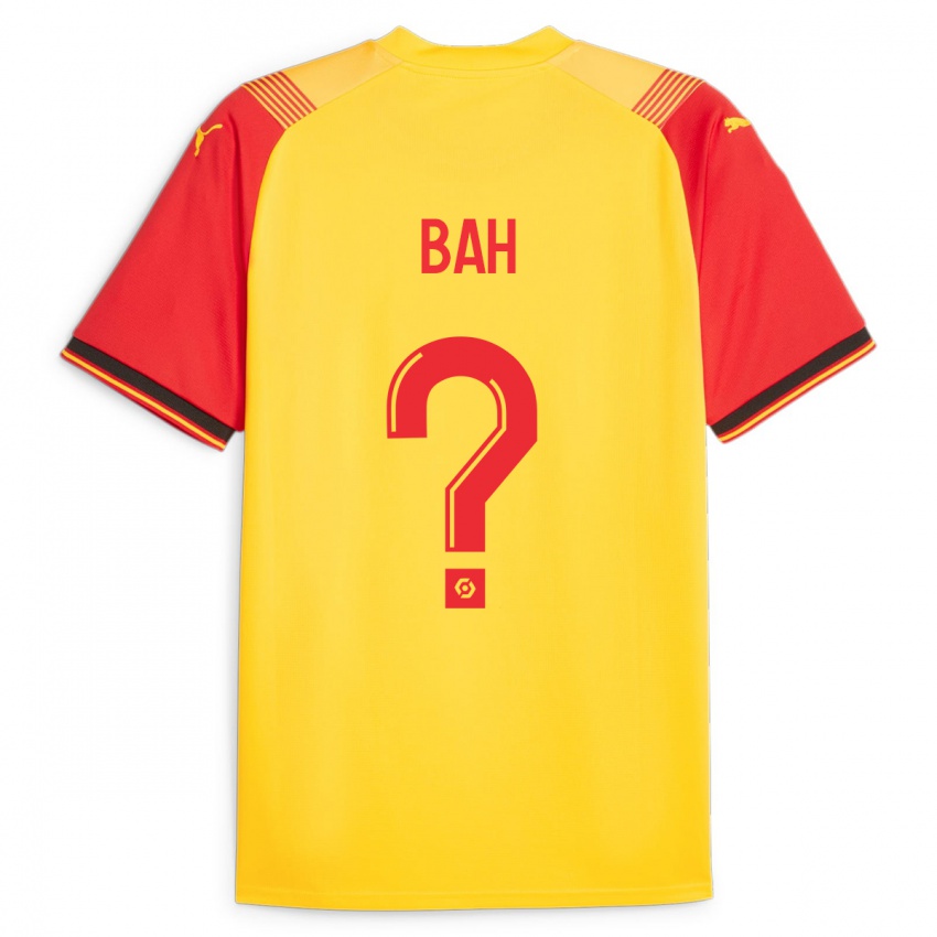 Niño Camiseta Alpha Bah #0 Amarillo 1ª Equipación 2023/24 La Camisa Argentina