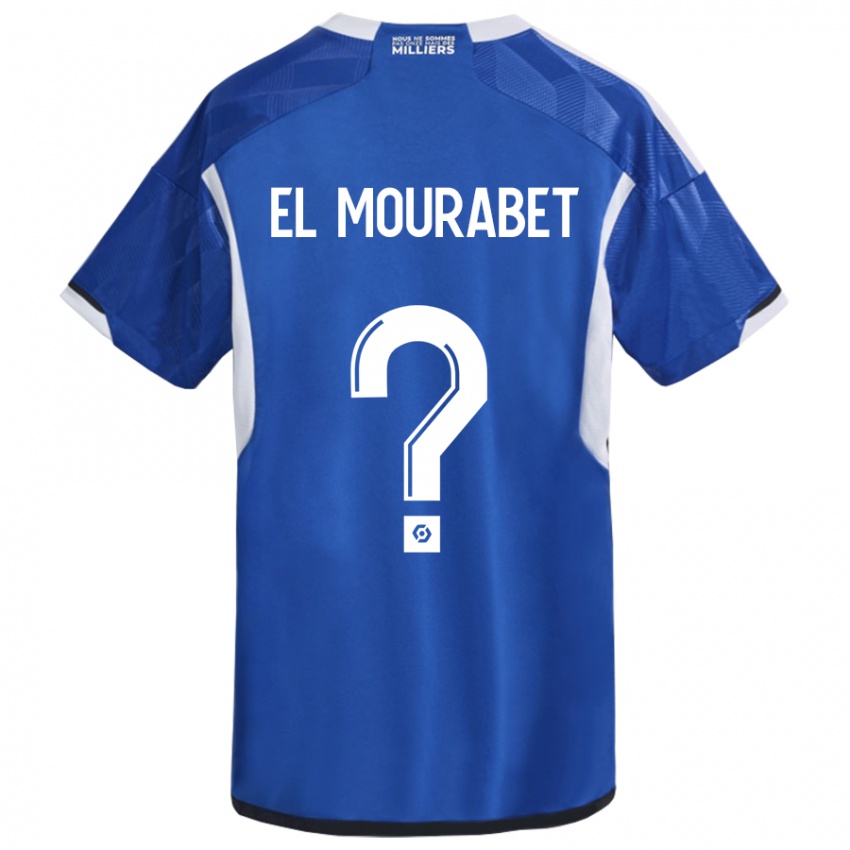 Niño Camiseta Samir El Mourabet #0 Azul 1ª Equipación 2023/24 La Camisa Argentina