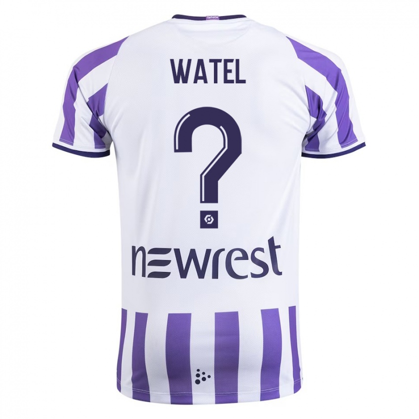 Niño Camiseta Kylian Watel #0 Blanco 1ª Equipación 2023/24 La Camisa Argentina