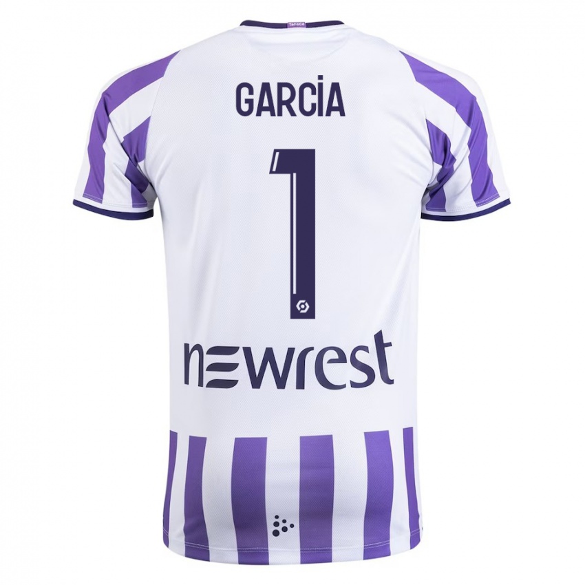 Niño Camiseta Deborah Garcia #1 Blanco 1ª Equipación 2023/24 La Camisa Argentina