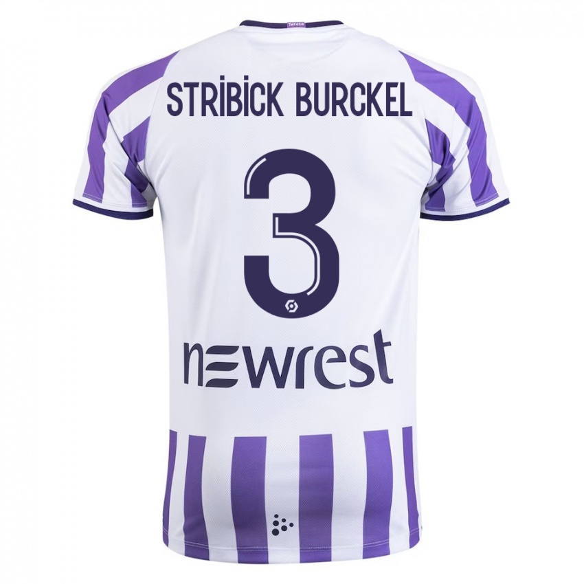 Niño Camiseta Laetitia Stribick-Burckel #3 Blanco 1ª Equipación 2023/24 La Camisa Argentina