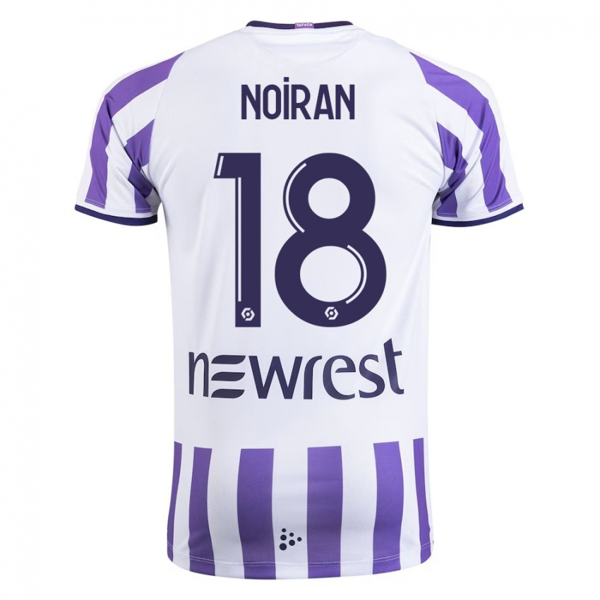 Niño Camiseta Clara Noiran #18 Blanco 1ª Equipación 2023/24 La Camisa Argentina