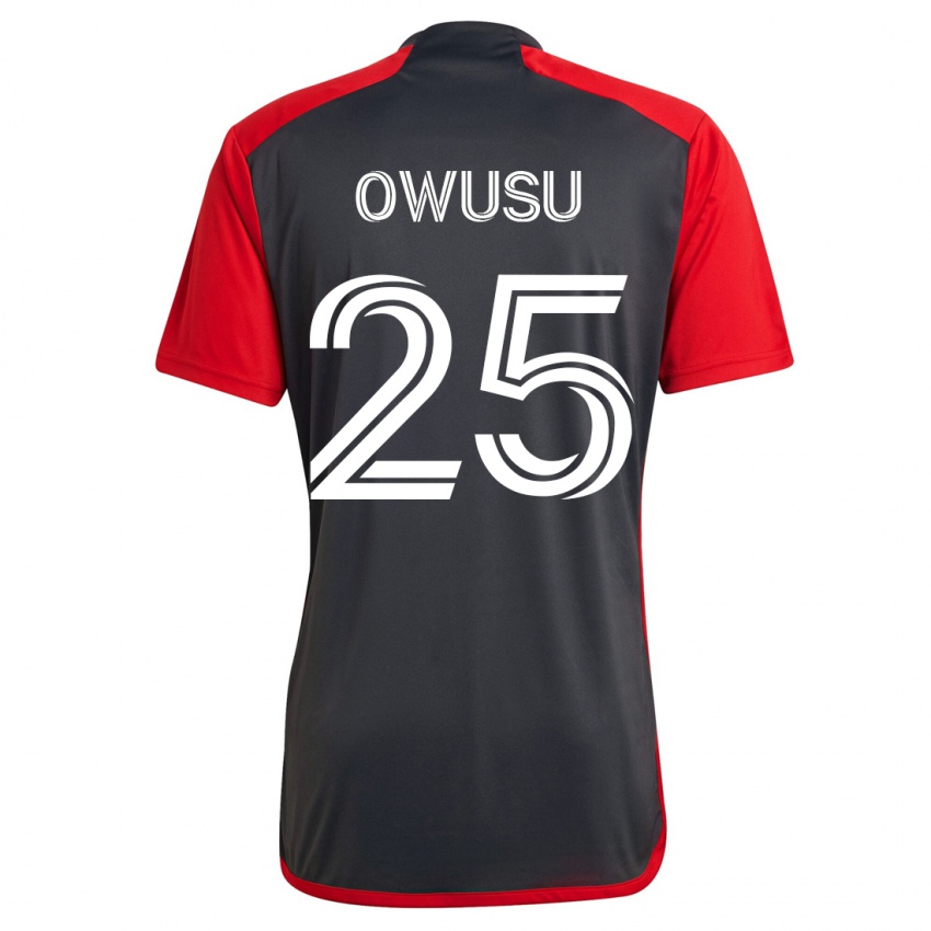 Niño Camiseta Prince Osei Owusu #25 Gris 1ª Equipación 2023/24 La Camisa Argentina
