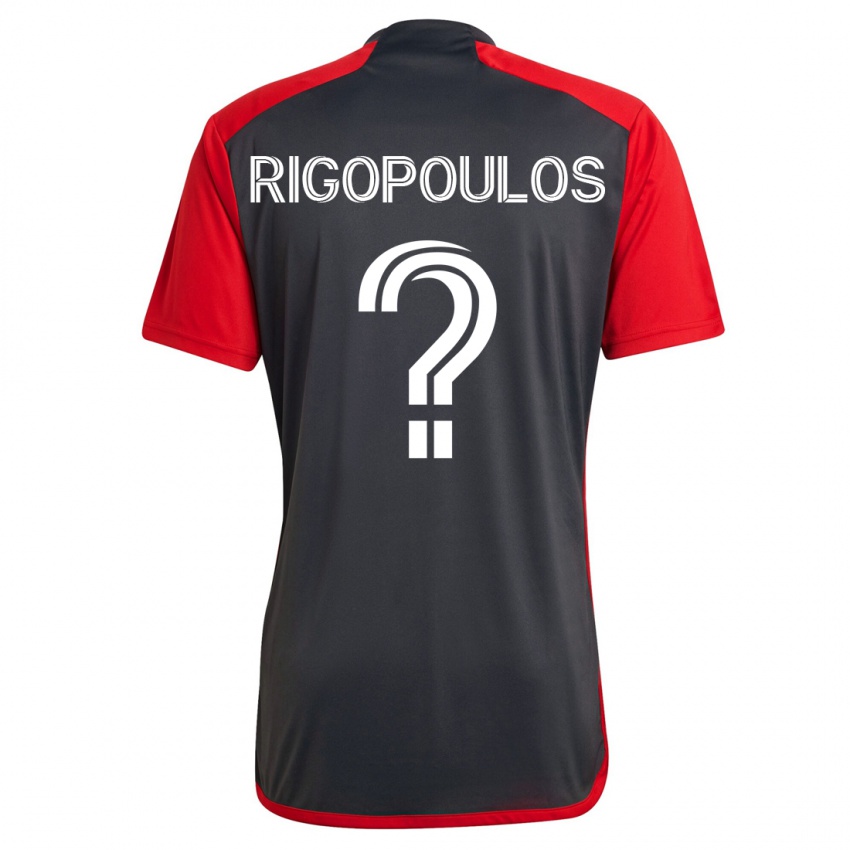 Niño Camiseta Theo Rigopoulos #0 Gris 1ª Equipación 2023/24 La Camisa Argentina