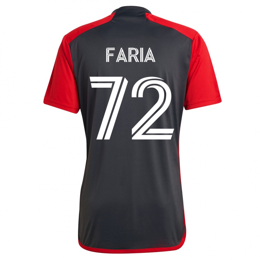 Niño Camiseta Jordan Faria #72 Gris 1ª Equipación 2023/24 La Camisa Argentina