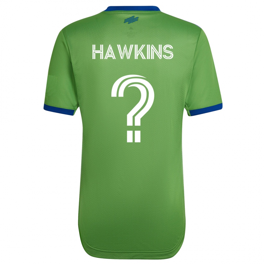 Niño Camiseta Stuart Hawkins #0 Verde 1ª Equipación 2023/24 La Camisa Argentina