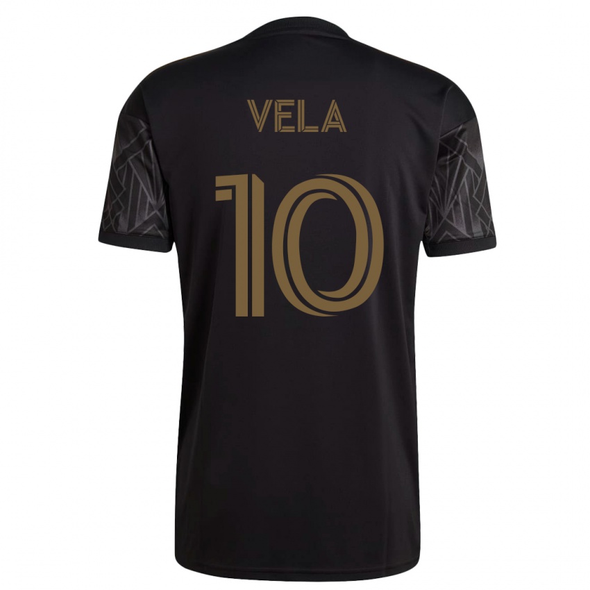 Niño Camiseta Carlos Vela #10 Negro 1ª Equipación 2023/24 La Camisa Argentina