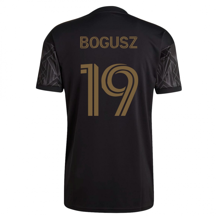 Niño Camiseta Mateusz Bogusz #19 Negro 1ª Equipación 2023/24 La Camisa Argentina