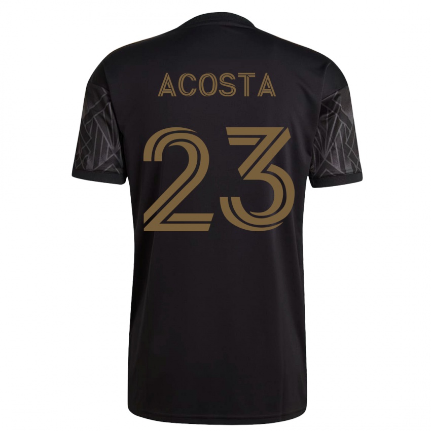 Niño Camiseta Kellyn Acosta #23 Negro 1ª Equipación 2023/24 La Camisa Argentina