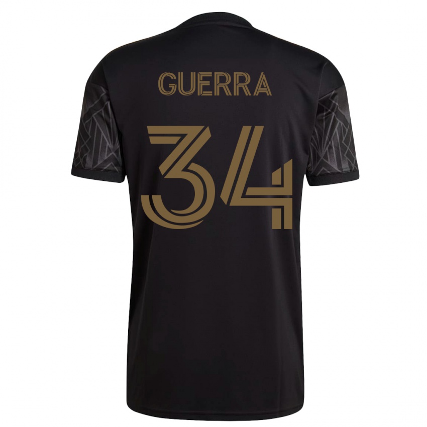 Niño Camiseta Decarlo Guerra #34 Negro 1ª Equipación 2023/24 La Camisa Argentina
