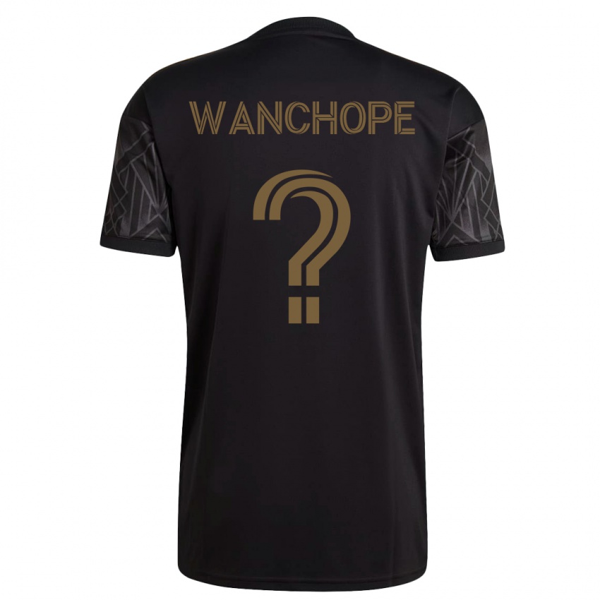 Niño Camiseta Matías Wanchope #0 Negro 1ª Equipación 2023/24 La Camisa Argentina