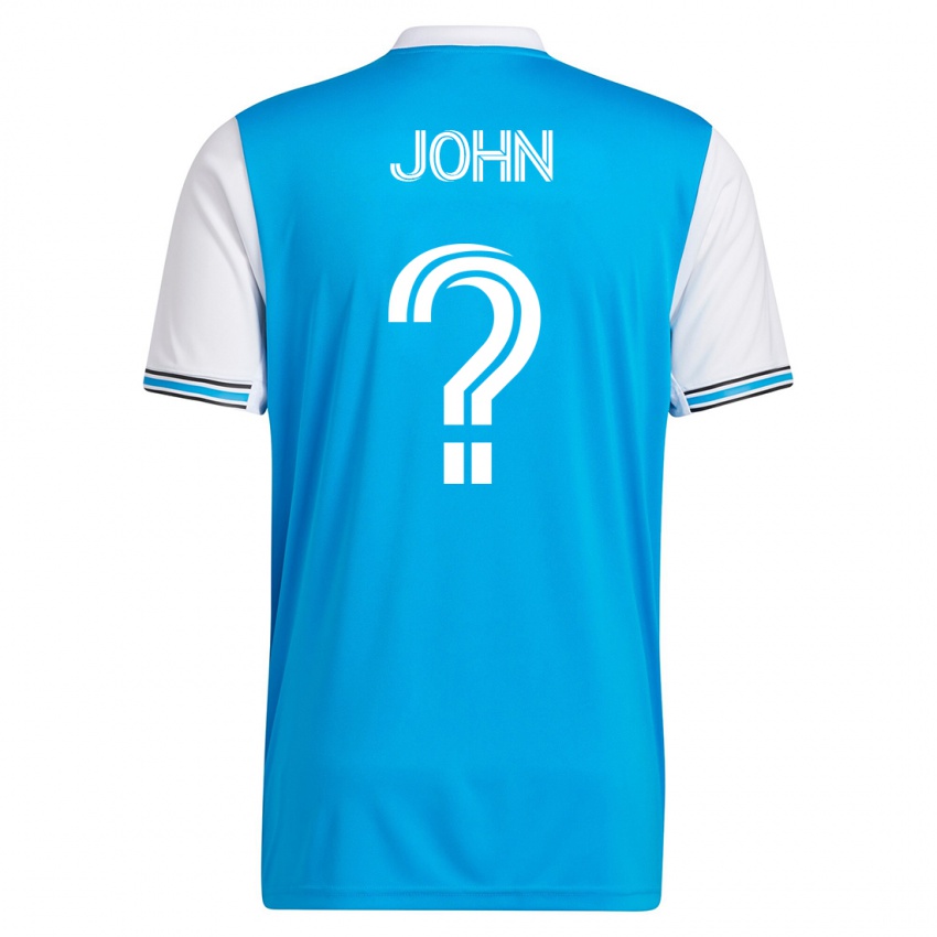 Niño Camiseta Aron John #0 Azul 1ª Equipación 2023/24 La Camisa Argentina