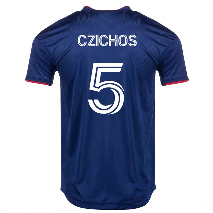 Niño Camiseta Rafael Czichos #5 Armada 1ª Equipación 2023/24 La Camisa Argentina