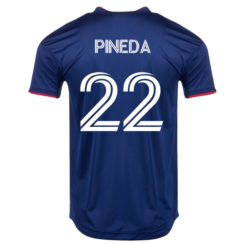 Niño Camiseta Mauricio Pineda #22 Armada 1ª Equipación 2023/24 La Camisa Argentina