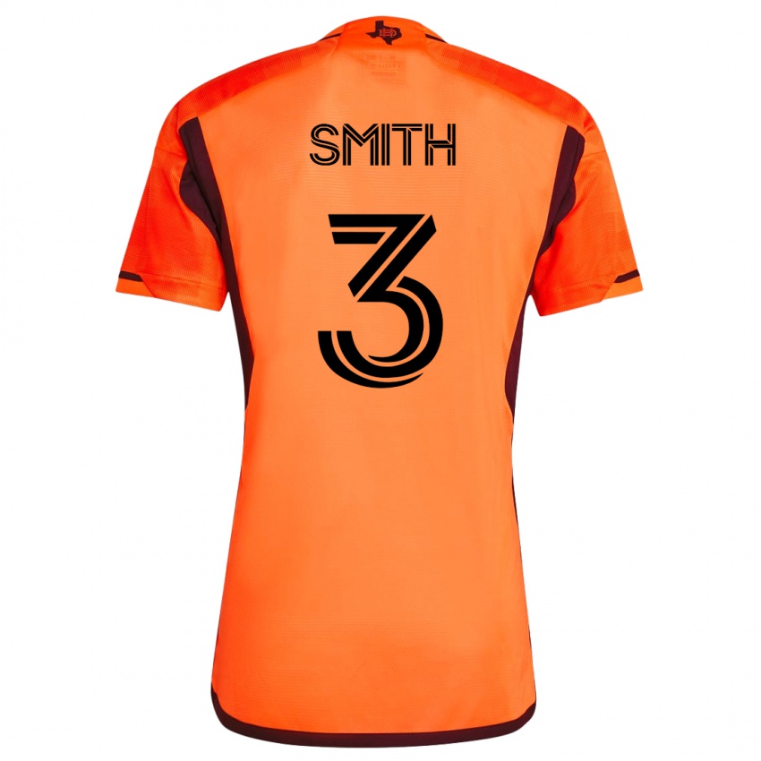 Niño Camiseta Brad Smith #3 Naranja 1ª Equipación 2023/24 La Camisa Argentina
