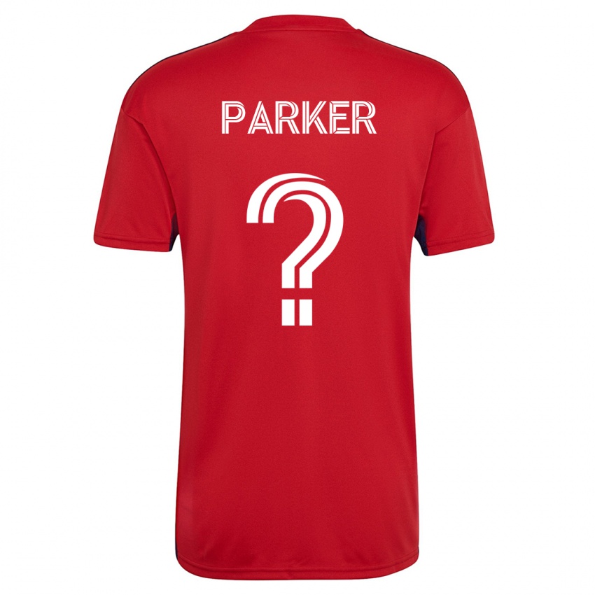 Niño Camiseta Isaiah Parker #0 Rojo 1ª Equipación 2023/24 La Camisa Argentina