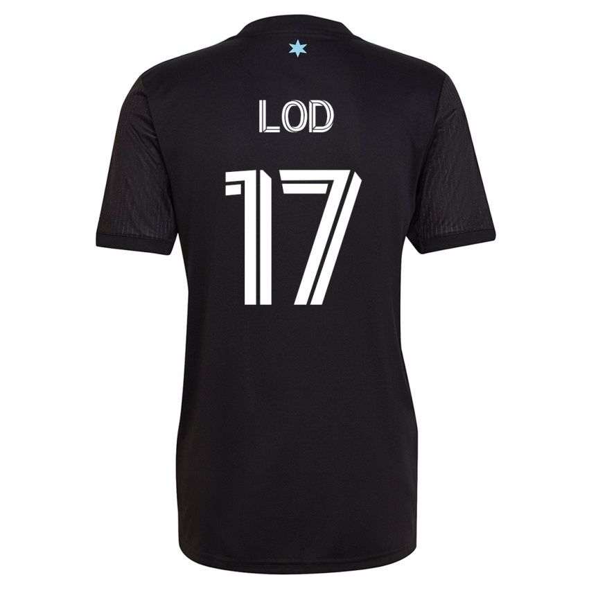 Niño Camiseta Robin Lod #17 Negro 1ª Equipación 2023/24 La Camisa Argentina