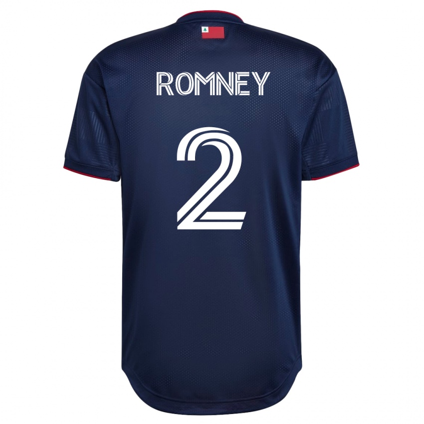 Niño Camiseta Dave Romney #2 Armada 1ª Equipación 2023/24 La Camisa Argentina