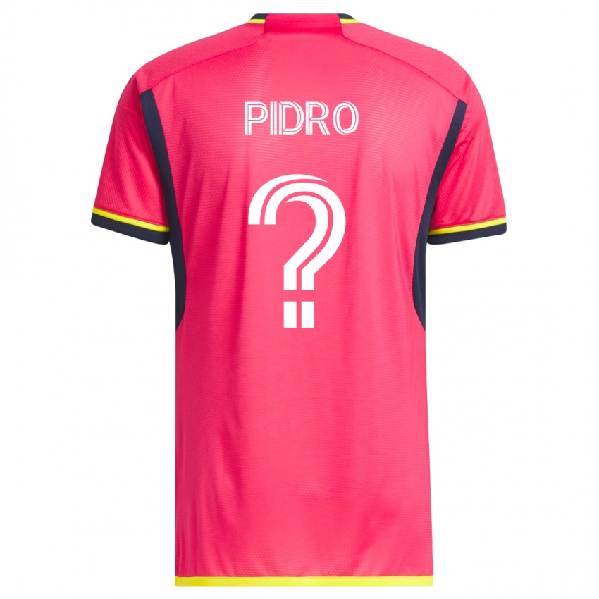 Niño Camiseta Selmir Pidro #0 Rosa 1ª Equipación 2023/24 La Camisa Argentina