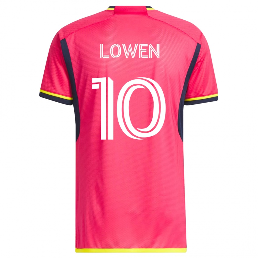 Niño Camiseta Eduard Löwen #10 Rosa 1ª Equipación 2023/24 La Camisa Argentina