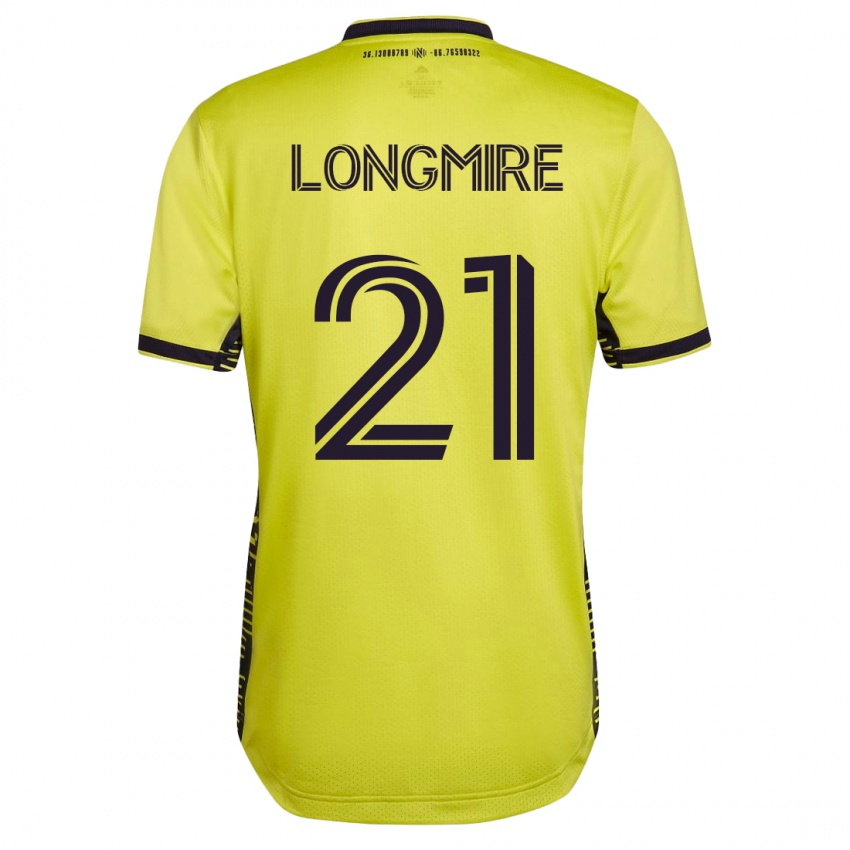 Niño Camiseta Ahmed Longmire #21 Amarillo 1ª Equipación 2023/24 La Camisa Argentina