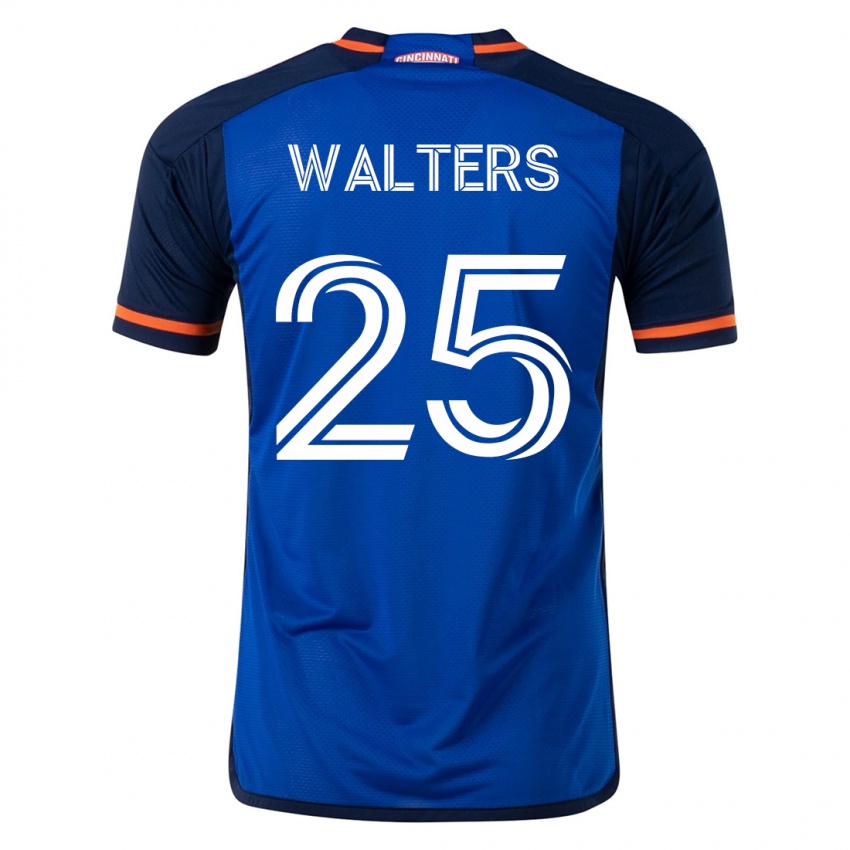 Niño Camiseta Paul Walters #25 Azul 1ª Equipación 2023/24 La Camisa Argentina