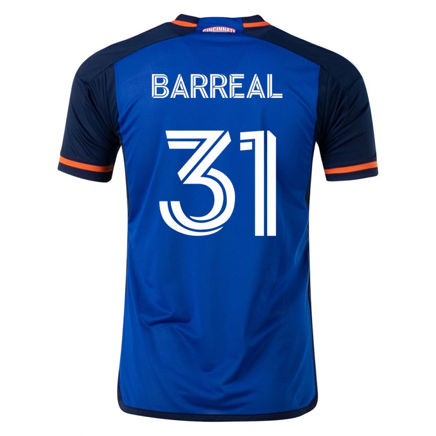 Niño Camiseta Álvaro Barreal #31 Azul 1ª Equipación 2023/24 La Camisa Argentina