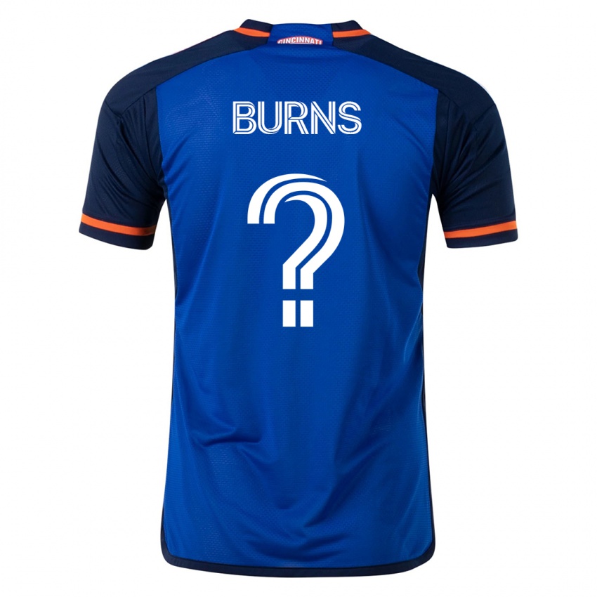 Niño Camiseta Nicholas Burns #0 Azul 1ª Equipación 2023/24 La Camisa Argentina