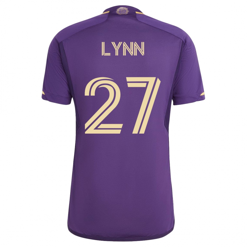 Niño Camiseta Jack Lynn #27 Violeta 1ª Equipación 2023/24 La Camisa Argentina