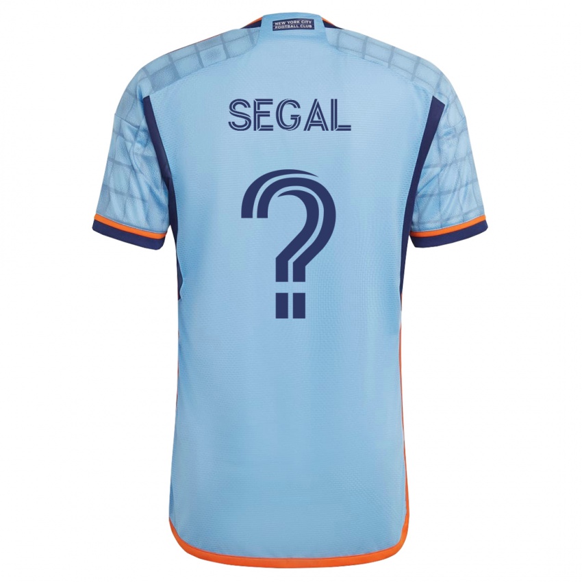 Niño Camiseta Gabriel Segal #0 Azul 1ª Equipación 2023/24 La Camisa Argentina