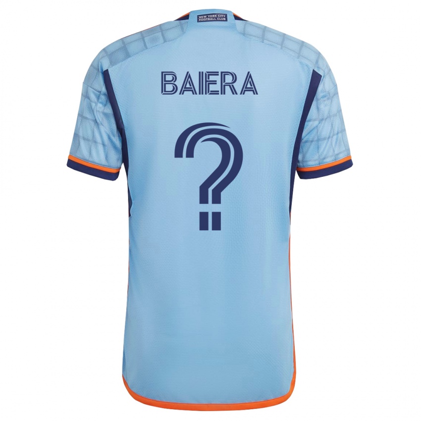 Niño Camiseta Drew Baiera #0 Azul 1ª Equipación 2023/24 La Camisa Argentina