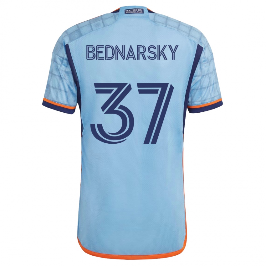 Niño Camiseta Stevo Bednarsky #37 Azul 1ª Equipación 2023/24 La Camisa Argentina