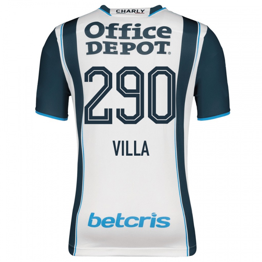 Niño Camiseta Adrián Villa #290 Armada 1ª Equipación 2023/24 La Camisa Argentina