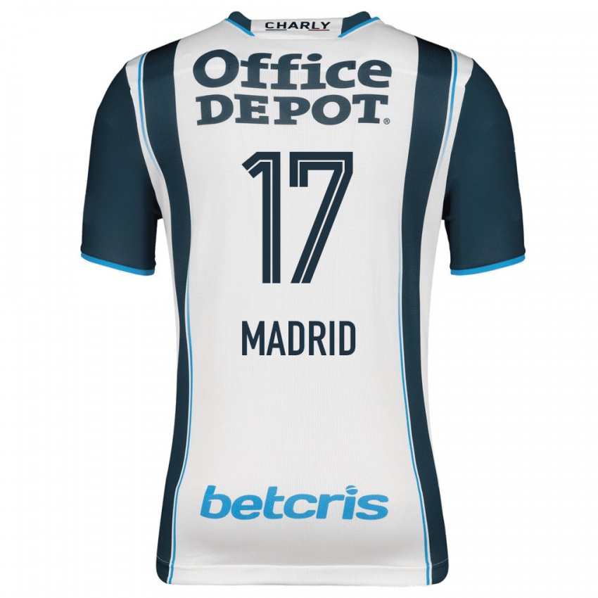 Niño Camiseta Yanín Madrid #17 Armada 1ª Equipación 2023/24 La Camisa Argentina