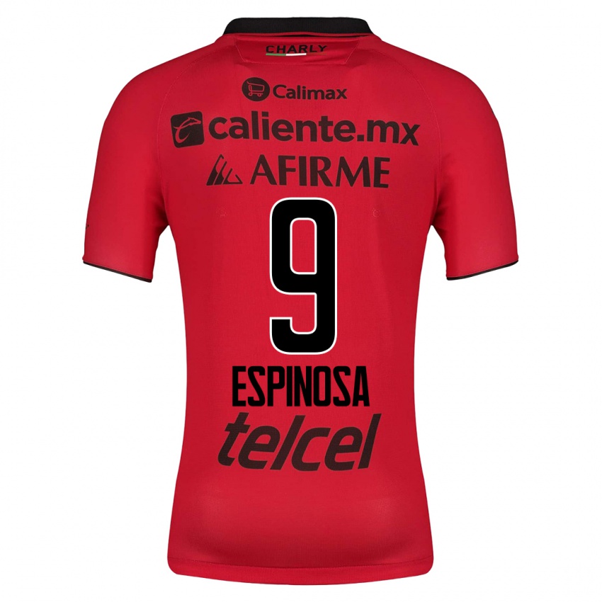 Niño Camiseta Daniela Espinosa #9 Rojo 1ª Equipación 2023/24 La Camisa Argentina
