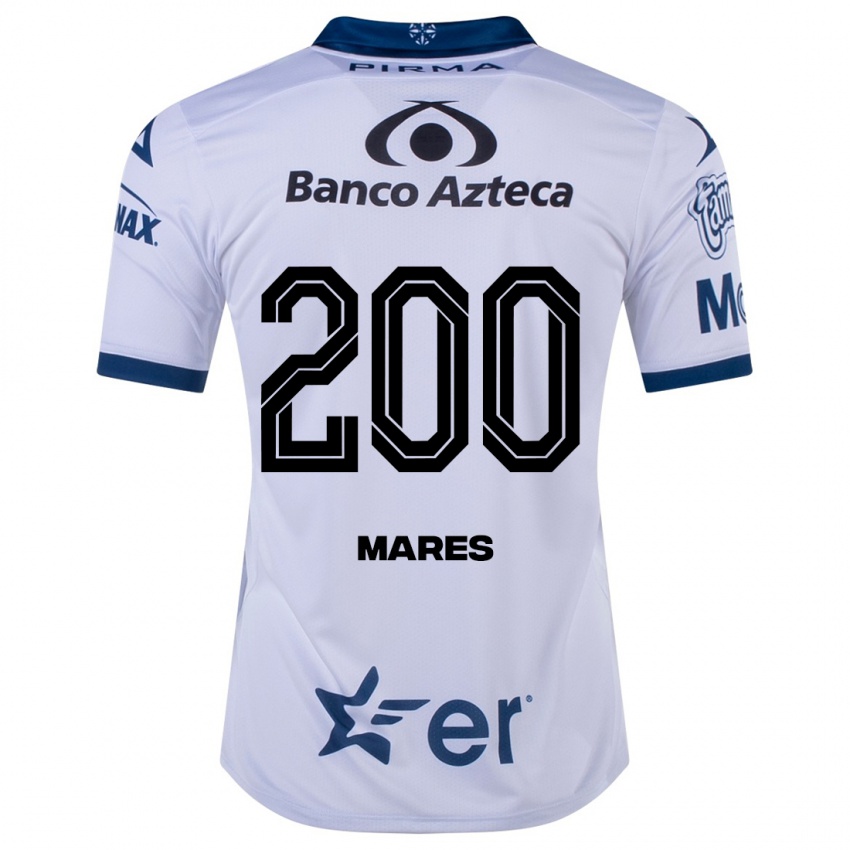 Niño Camiseta Cristian Mares #200 Blanco 1ª Equipación 2023/24 La Camisa Argentina