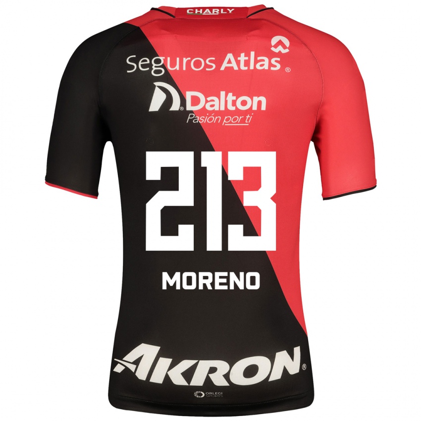 Niño Camiseta Eduardo Moreno #213 Negro 1ª Equipación 2023/24 La Camisa Argentina
